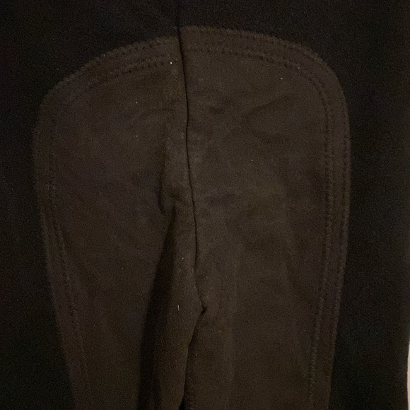 NWT State Line Tack Polartec Fleece Full Seat Riding Breeches Size S Black - Picture 5 of 9